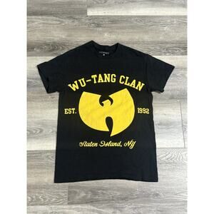 Wu-Tang Clan Yellow Logo Graphic Shirt Streetwear Y2K Skater - Men’s Small